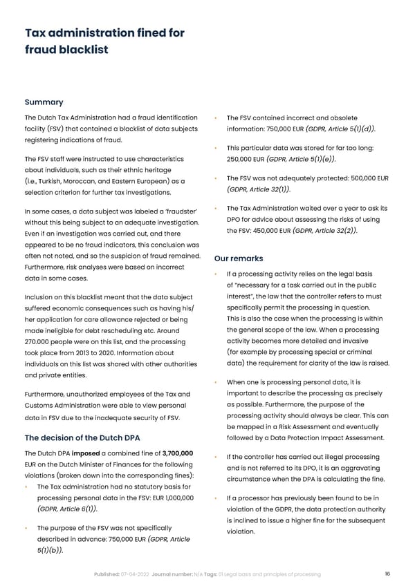 Complycloud EU GDPR Report - Page 16