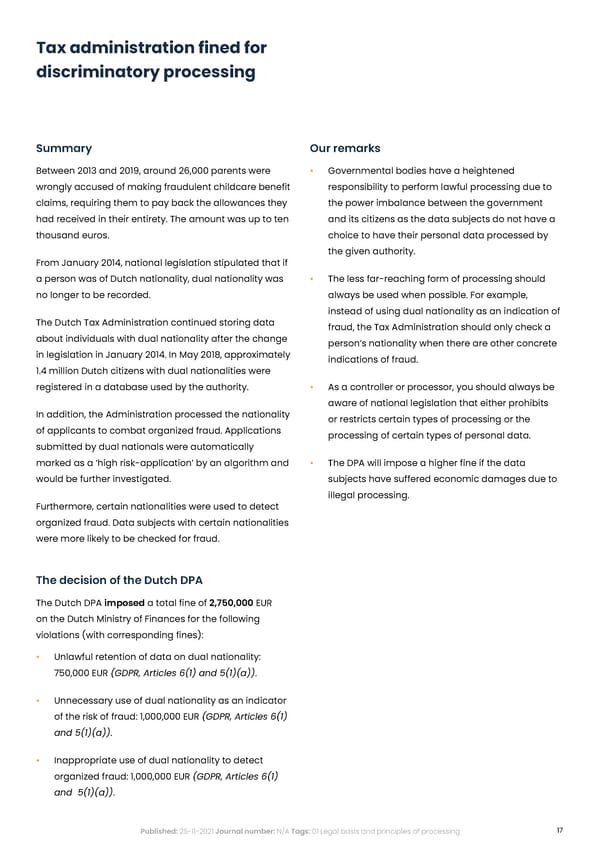 Complycloud EU GDPR Report - Page 17