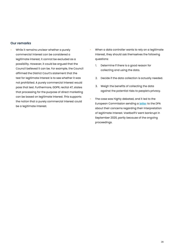 Complycloud EU GDPR Report - Page 28