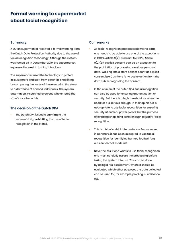 Complycloud EU GDPR Report - Page 32