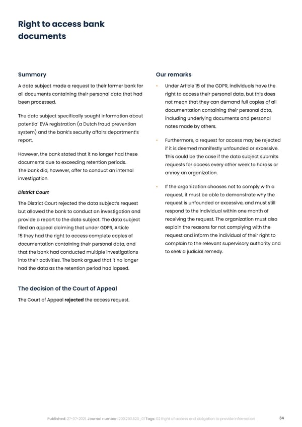 Complycloud EU GDPR Report - Page 34