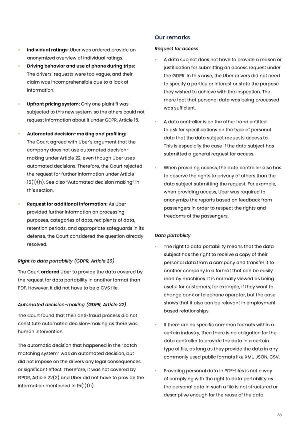 Complycloud EU GDPR Report - Page 38