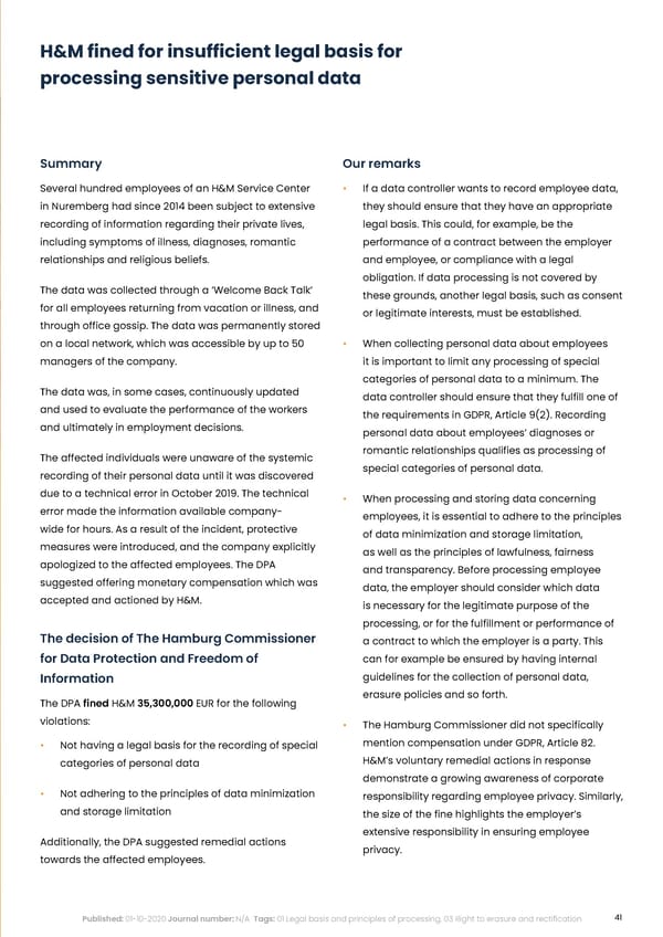 Complycloud EU GDPR Report - Page 41