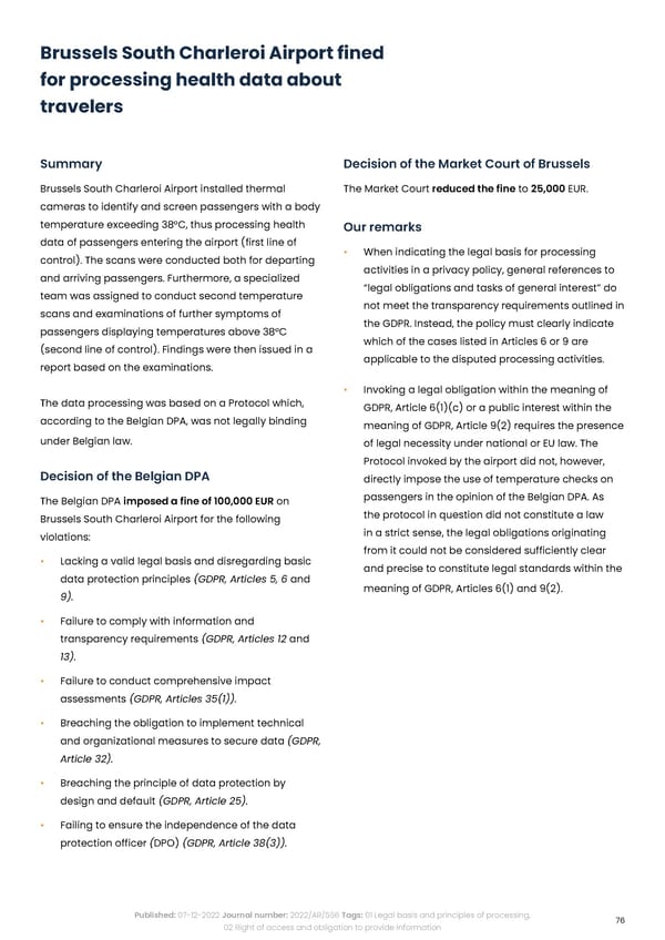 Complycloud EU GDPR Report - Page 76