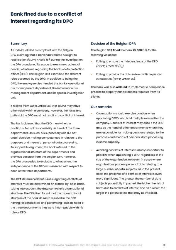 Complycloud EU GDPR Report - Page 78