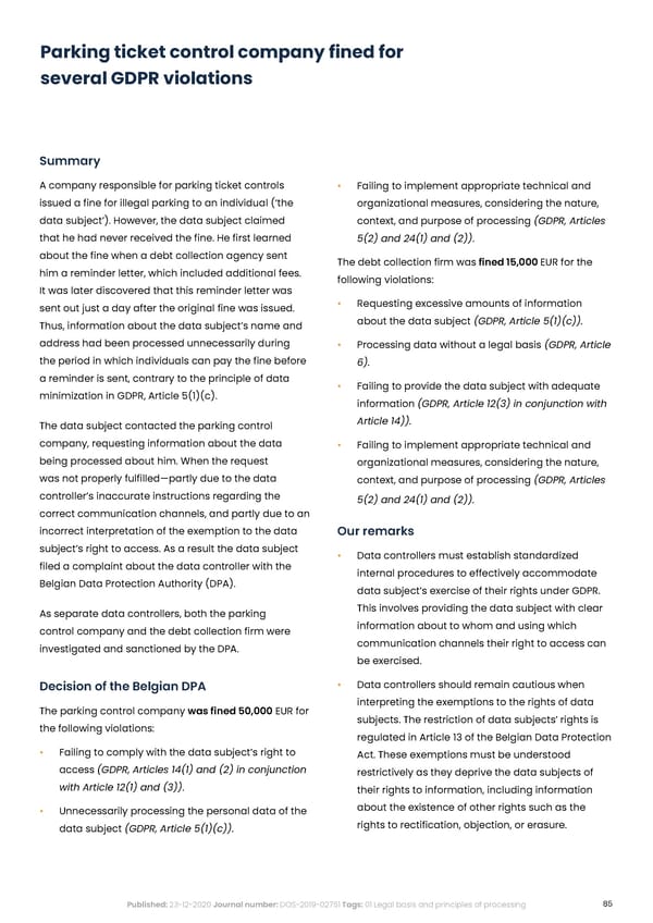 Complycloud EU GDPR Report - Page 85