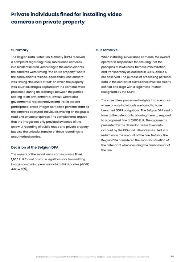 Complycloud EU GDPR Report - Page 90