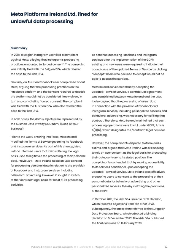 Complycloud EU GDPR Report - Page 92