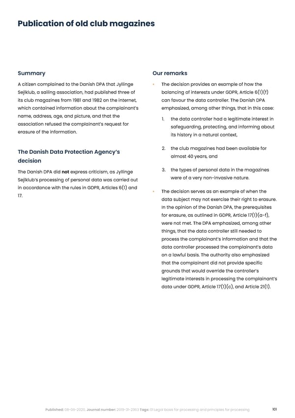 Complycloud EU GDPR Report - Page 101