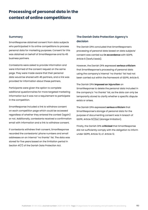 Complycloud EU GDPR Report - Page 102