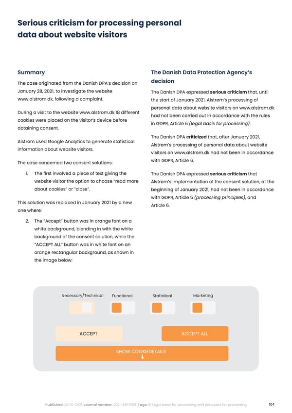 Complycloud EU GDPR Report - Page 104