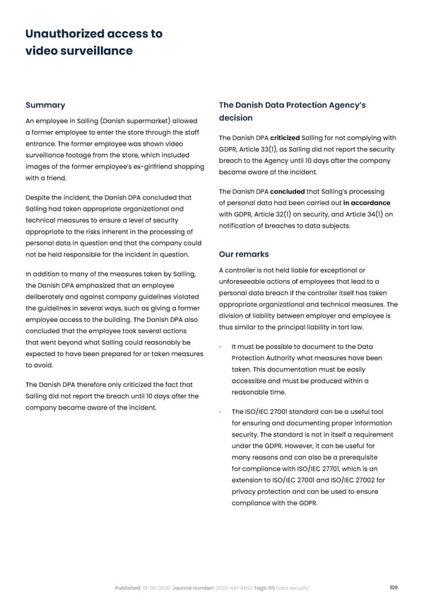 Complycloud EU GDPR Report - Page 109