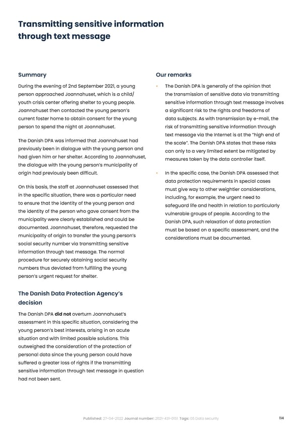 Complycloud EU GDPR Report - Page 114