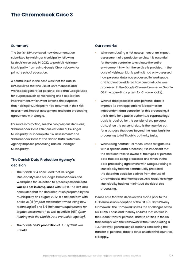 Complycloud EU GDPR Report - Page 123