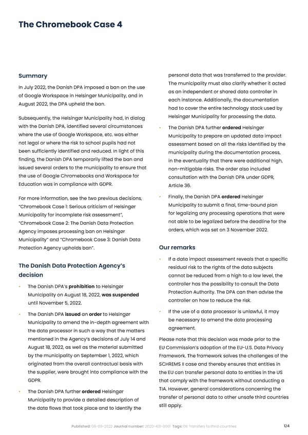 Complycloud EU GDPR Report - Page 124