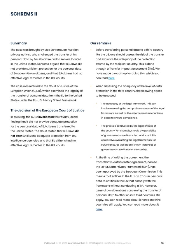 Complycloud EU GDPR Report - Page 137