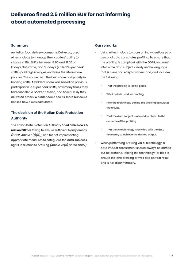 Complycloud EU GDPR Report - Page 138