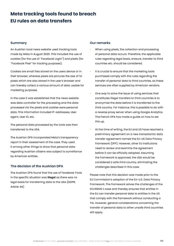 Complycloud EU GDPR Report - Page 139