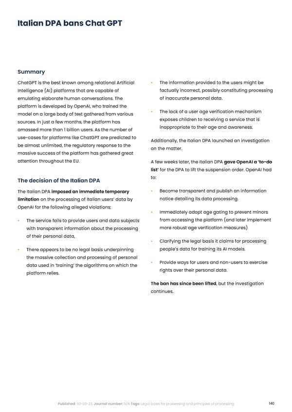 Complycloud EU GDPR Report - Page 140